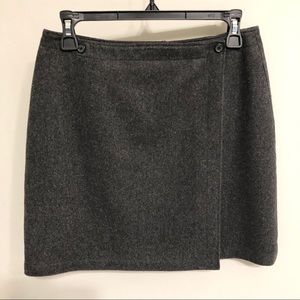 WOOL WRAP SKIRT